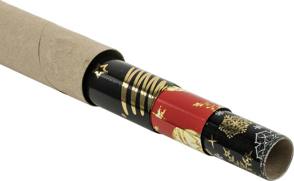 Изображение товара Набор бумаги для оформления подарков Золотая сказка Новогодняя / 592190 (3шт)