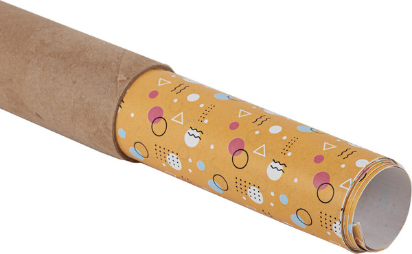 Изображение товара Набор бумаги для оформления подарков Золотая сказка Memphis / 592067 (3шт)