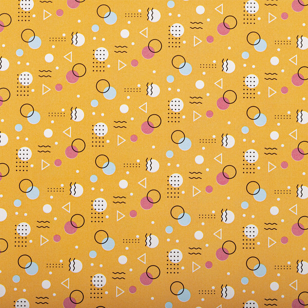 Изображение товара Набор бумаги для оформления подарков Золотая сказка Memphis / 592067 (3шт)