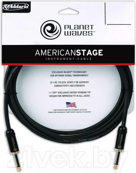 Изображение товара Кабель гитарный Planet Waves PW-AMSG-10 (3м)
