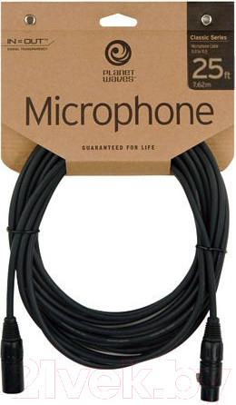 Изображение товара Удлинитель кабеля Planet Waves PW-CMIC-25 (7.5м)