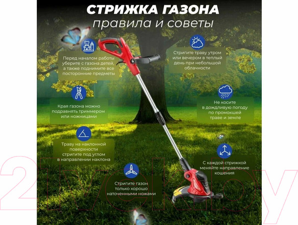 Изображение товара Триммер электрический Wortex TE 3005 (TE300500019)