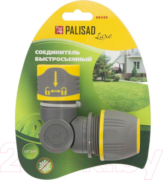 Изображение товара Соединитель для шланга Palisad 66249
