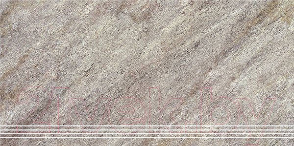 Изображение товара Ступень Керамин Кварцит 3 (295x600)