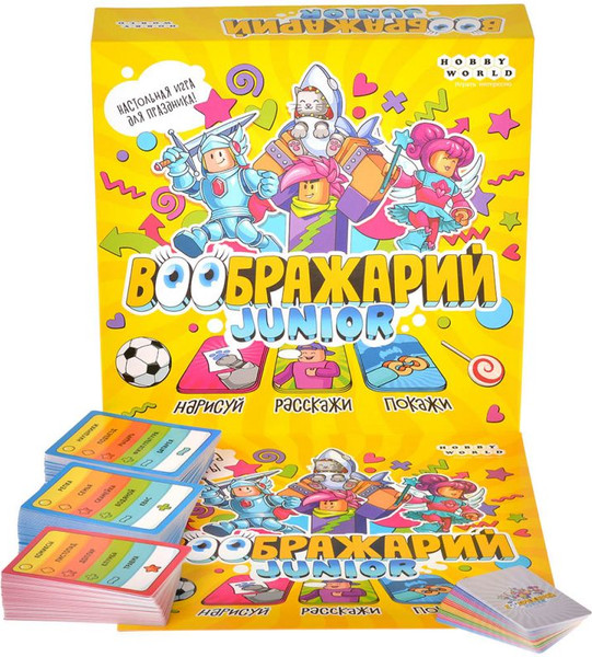 Изображение товара Настольная игра Мир Хобби Воображарий Junior 2024