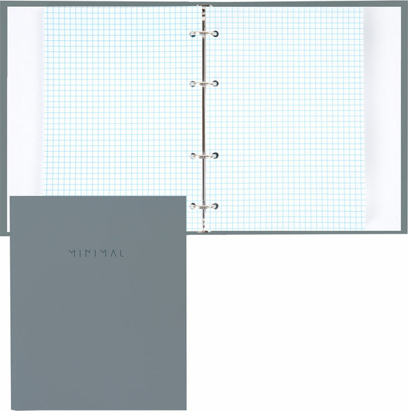 Изображение товара Тетрадь Brauberg Minimal / 404996 (120л, серый)