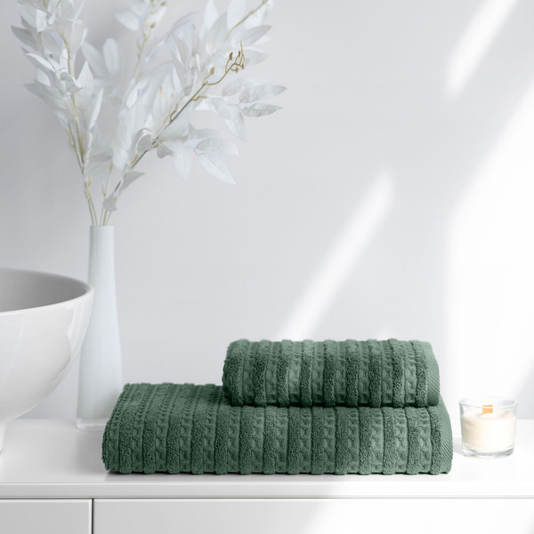 Изображение товара Полотенце Verossa Verossa Pique texture 50x90 (таинственный лес)