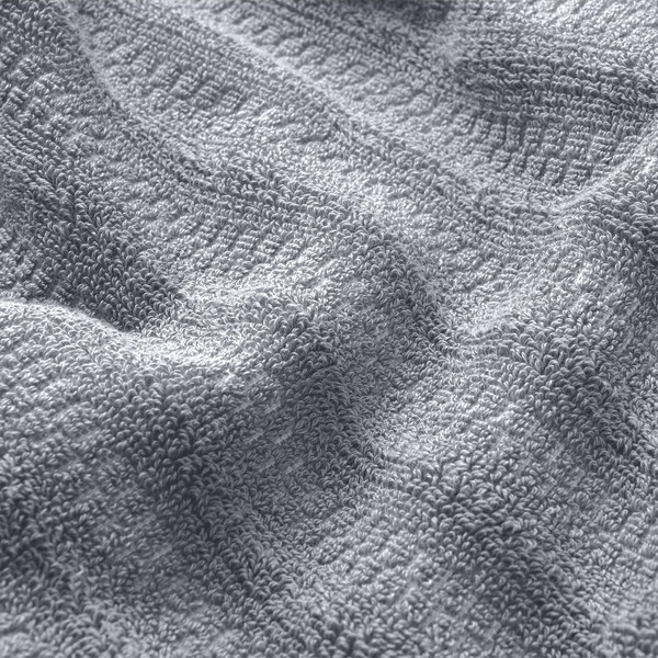 Изображение товара Полотенце Verossa Verossa Wave&pixels 50x90 (графит/белый)