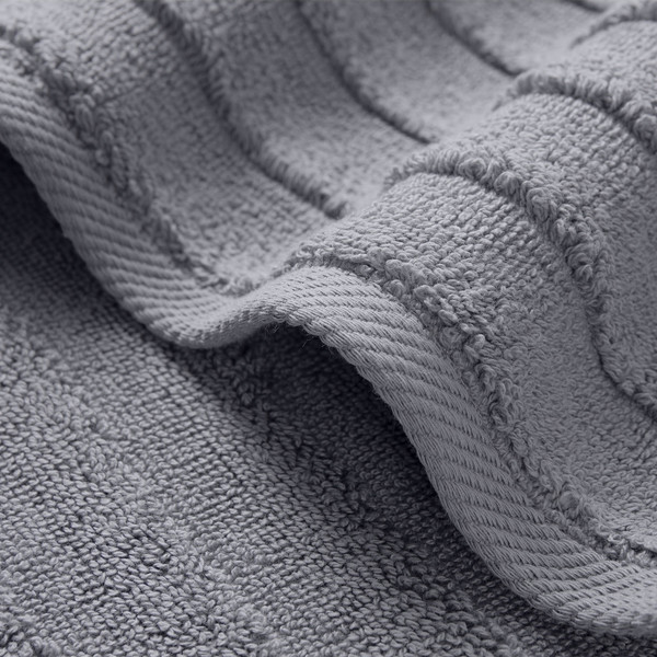 Изображение товара Полотенце Verossa Verossa Steps texture 70x140 (графит)