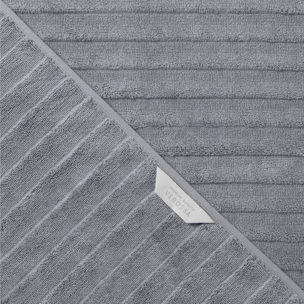 Изображение товара Полотенце Verossa Verossa Steps texture 70x140 (графит)