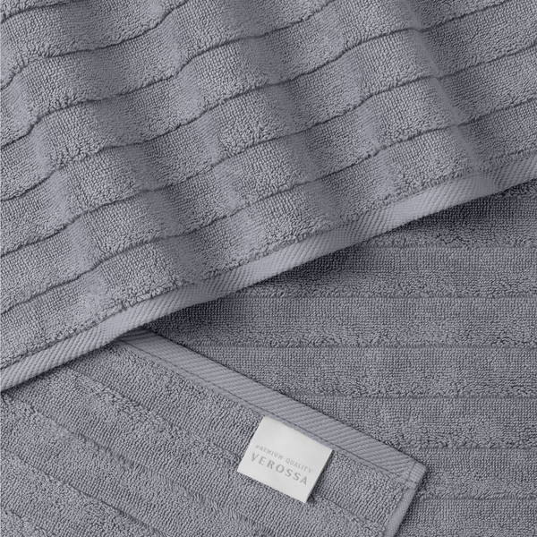 Изображение товара Полотенце Verossa Verossa Steps texture 70x140 (графит)