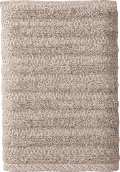 Изображение товара Полотенце Verossa Verossa Wave&pixels 70x140 (кофе/белый)