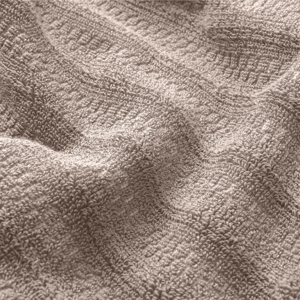 Изображение товара Полотенце Verossa Verossa Wave&pixels 70x140 (кофе/белый)