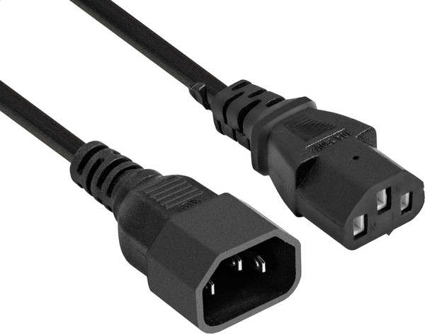 Изображение товара Кабель ExeGate Power EC-1.8S IEC C13-C14 / ES280988RUS (1.8м)