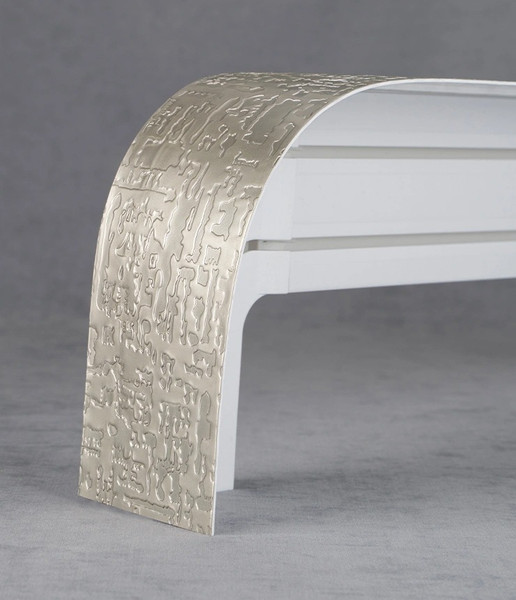 Изображение товара Карниз для штор LEGRAND Бруно 7см 2м 2р с поворотами / 58139431 (титан)