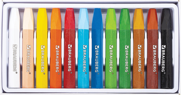 Изображение товара Набор масляной пастели Brauberg Premium / 272711 (12цв)