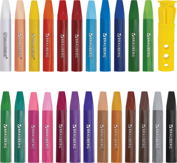 Изображение товара Набор масляной пастели Brauberg Premium / 272712 (25цв)