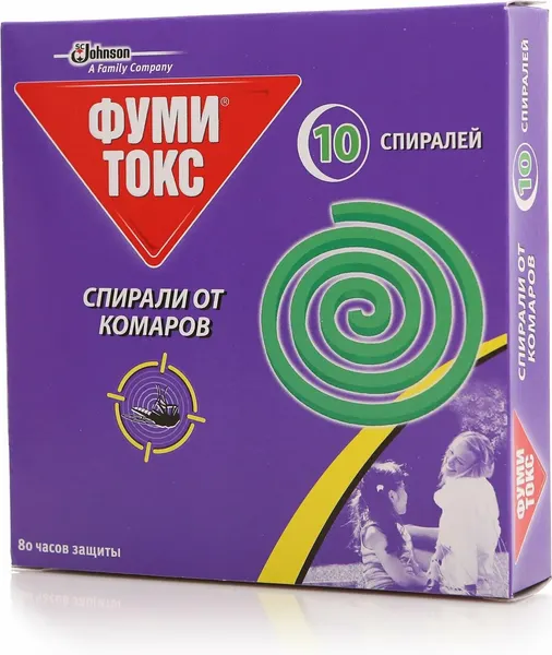 Изображение товара Набор спиралей от насекомых Фумибат 10шт