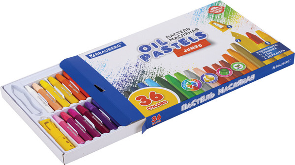 Изображение товара Набор масляной пастели Brauberg Premium / 272713 (36цв)