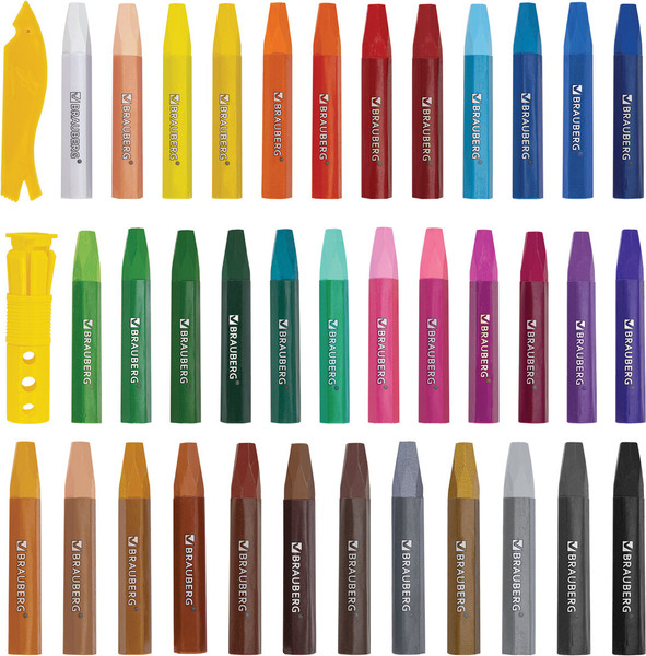 Изображение товара Набор масляной пастели Brauberg Premium / 272713 (36цв)