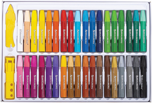 Изображение товара Набор масляной пастели Brauberg Premium / 272713 (36цв)