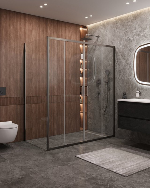 Изображение товара Душевой уголок Cezares MOLVENO-AH-2/1-170/90-C-GM-IV