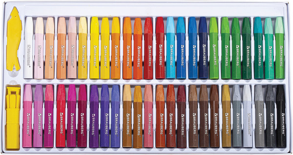 Изображение товара Набор масляной пастели Brauberg Premium / 272714 (48цв)