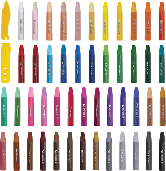 Изображение товара Набор масляной пастели Brauberg Premium / 272714 (48цв)