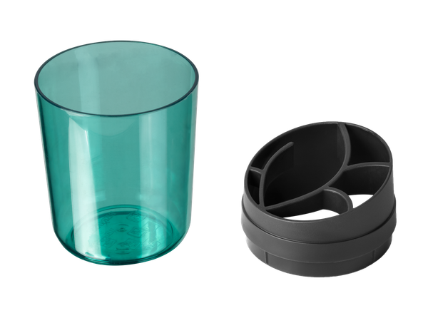 Изображение товара Стакан для зубной щетки и пасты Berossi Boho АС 97266000 (мята полупрозрачный)