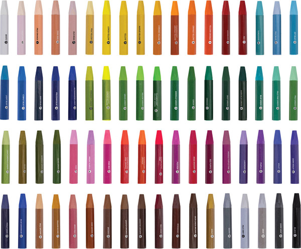 Изображение товара Набор масляной пастели Brauberg Premium / 272715 (72цв)