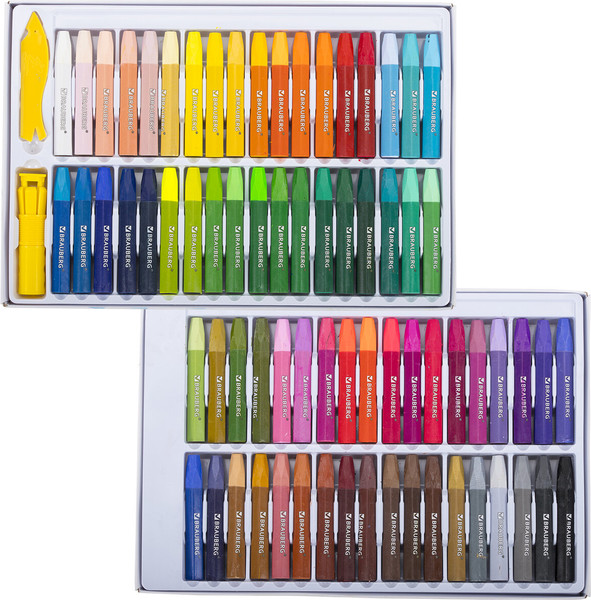 Изображение товара Набор масляной пастели Brauberg Premium / 272715 (72цв)