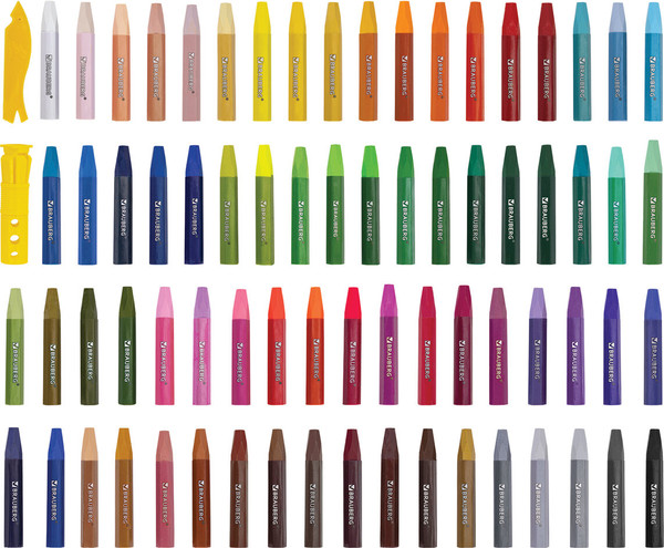 Изображение товара Набор масляной пастели Brauberg Premium / 272715 (72цв)