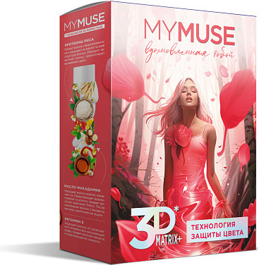 Изображение товара Набор косметики для волос My Muse Шампунь, бальзам и спрей 3DMatrix / 300454