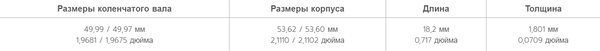 Изображение товара Комплект вкладышей двигателя King Auto CR1658SV 0.25