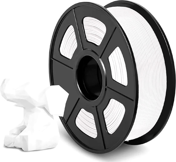 Изображение товара Пластик для 3D-печати NV Print NV-3D-PLA-P-WHITE (1.75мм, 1кг, белый)