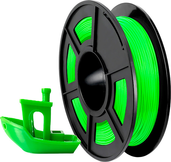 Изображение товара Пластик для 3D-печати NV Print NV-3D-TPU-GREEN (1.75мм, 500г, зеленый)