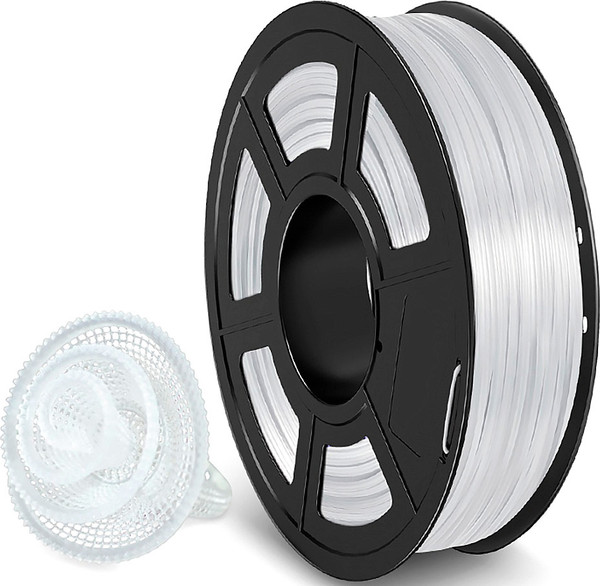 Изображение товара Пластик для 3D-печати NV Print NV-3D-TPU-TRANS (1.75мм, 500г, прозрачный)