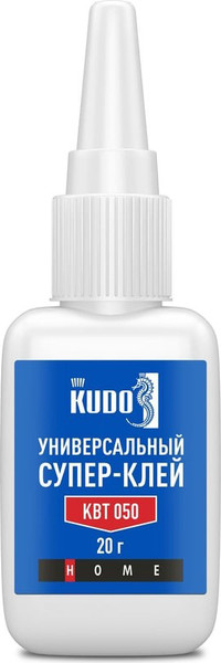 Изображение товара Клей Kudo KBT-050 Супер-клей универсальный цианоакрилатный (20г)