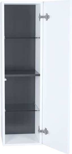 Изображение товара Шкаф-полупенал для ванной IDDIS BIL30W0i97 (белый)