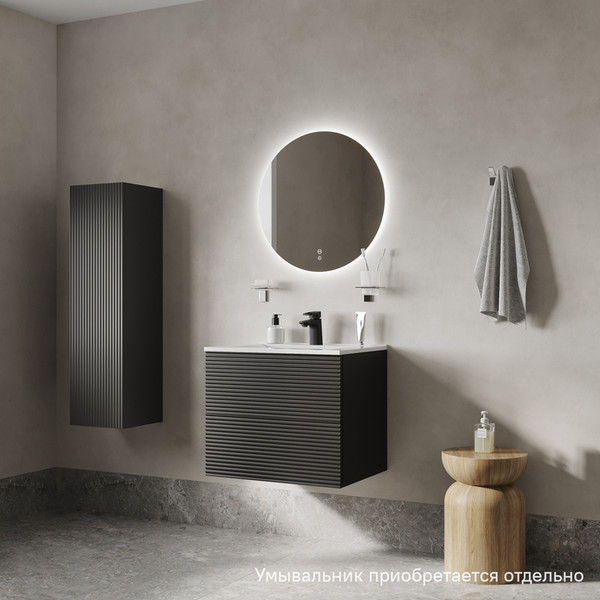 Изображение товара Тумба под умывальник IDDIS Bild BIL80G0i95 (темно-серый)