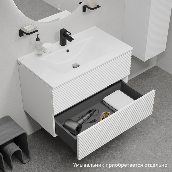 Изображение товара Тумба под умывальник IDDIS Bild BIL80W0i95 (белый)