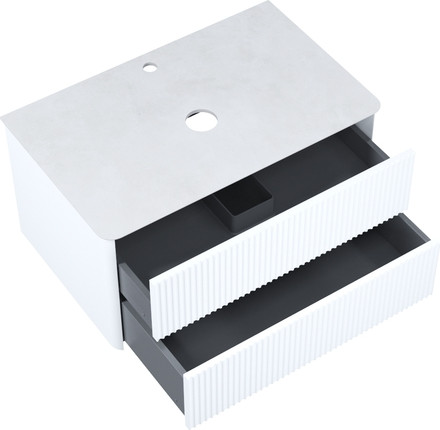 Изображение товара Тумба под умывальник IDDIS Aiger AIG80W0i95 (белый)