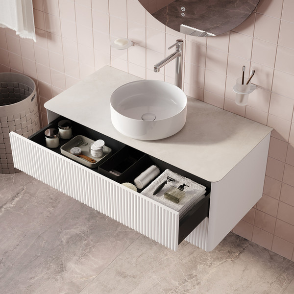 Изображение товара Тумба под умывальник IDDIS Aiger AIG10W0i95 (белый)