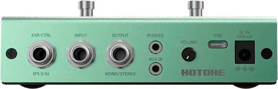 Изображение товара Педаль электрогитарная Hotone Ampero Mini Matcha
