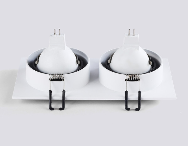 Изображение товара Точечный светильник Ambrella TN102732/2 WH/BK (белый/черный)