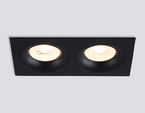 Изображение товара Точечный светильник Ambrella TN102734/2 BK (черный)