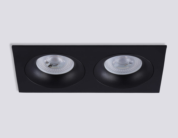 Изображение товара Точечный светильник Ambrella TN102734/2 BK (черный)