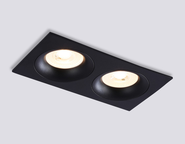 Изображение товара Точечный светильник Ambrella TN102734/2 BK (черный)