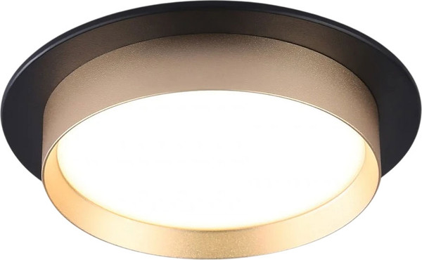 Изображение товара Точечный светильник Ambrella TN5228 BK/GD (черный/золото)