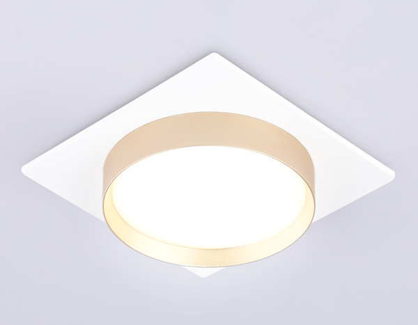 Изображение товара Точечный светильник Ambrella TN5230 WH/GD (белый/золото)